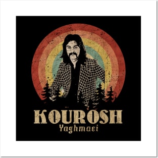 Retro Sunset Kourosh Yaghmaei Posters and Art